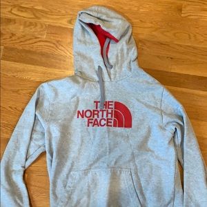 Men’s North Face Grey Hoody Size M